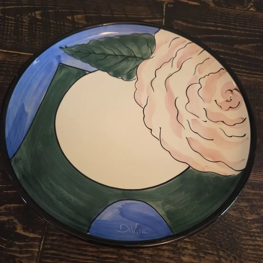 Di Vita Italian Hand Painted Plate Decorative Collectible
